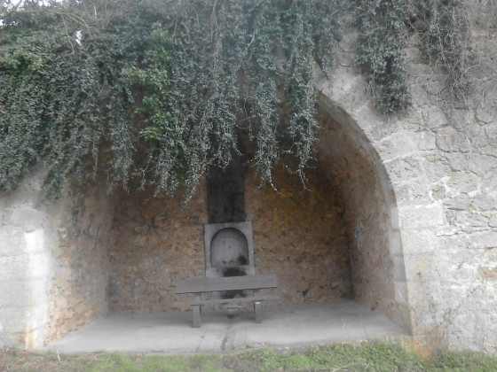 Banc à l\'abri