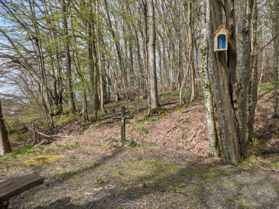 Banc et calvaire