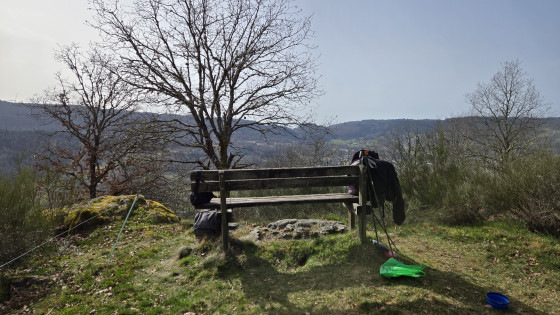Banc et point de vue