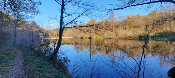 Lac de barrage de Couzon