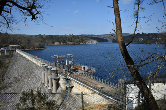 Barrage de Guerl&eacute;dan