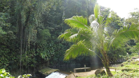 Barrage du captage d\'eau - Terminus de la bifurcation