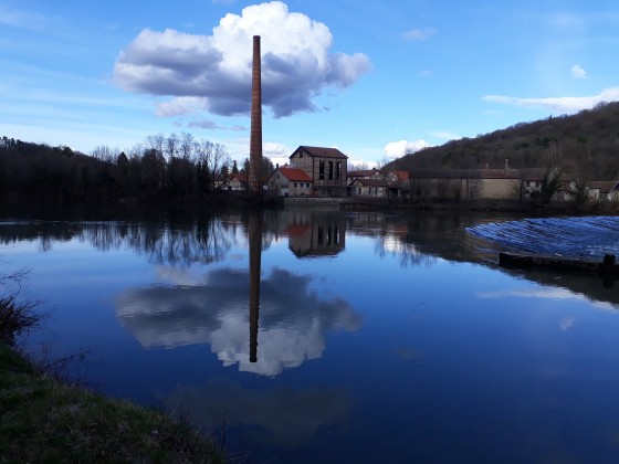 Barrage et papeteries de Boussieres