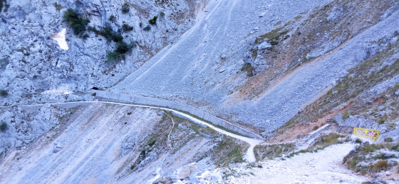 Barri&egrave;res interdisant le passage.