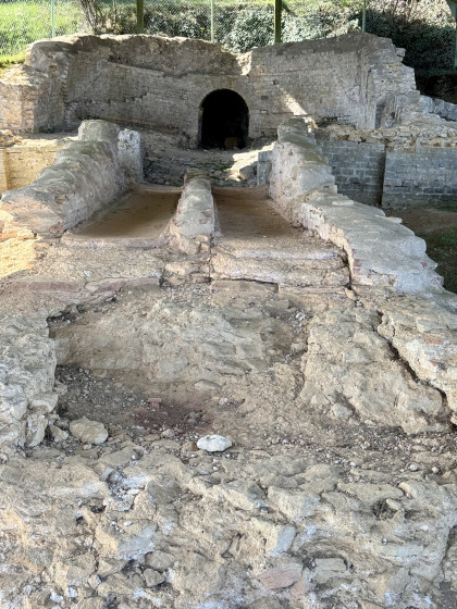 Basin de rétention de l'aqueduc