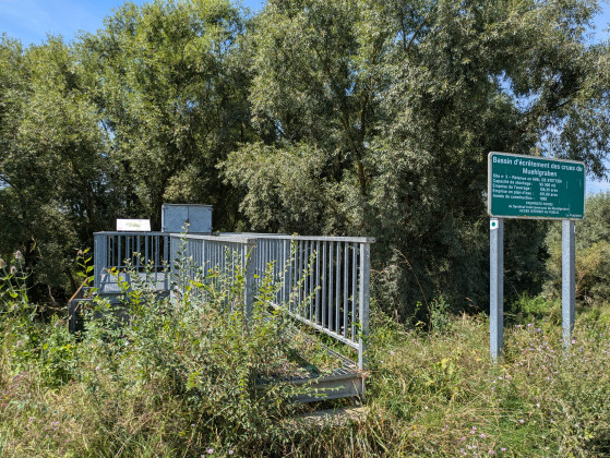Bassin d\'écrêtement des crues du Muehlgraben