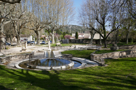 Bassins et fontaine