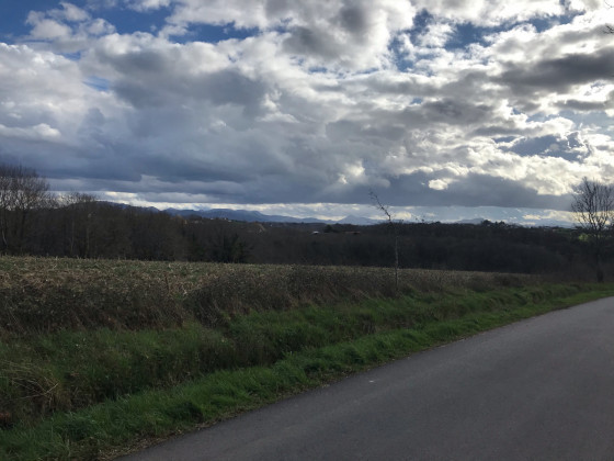 Beau panorama sur les Pyrénées Atlantiques