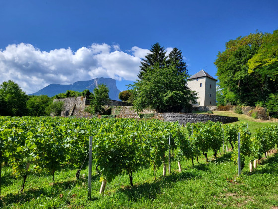 Belle demeure ,Château  sur votre gauche en montant a la cascade