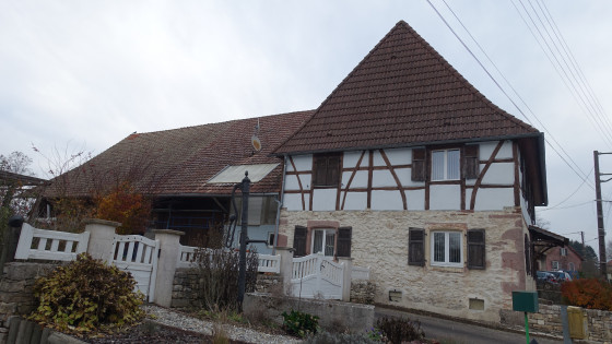 Belle maison à colombages à Foussemagne