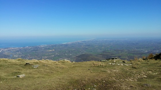 Belle vue côté français