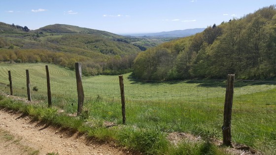 belle vue depuis le sentier
