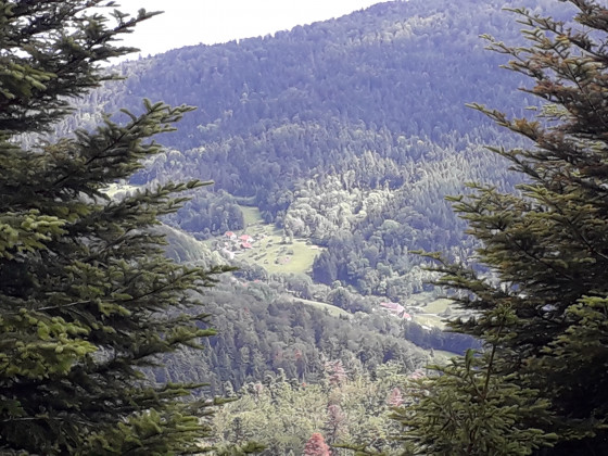 Belle vue sur la vallée