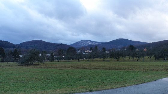 Belle vue sur les Vosges
