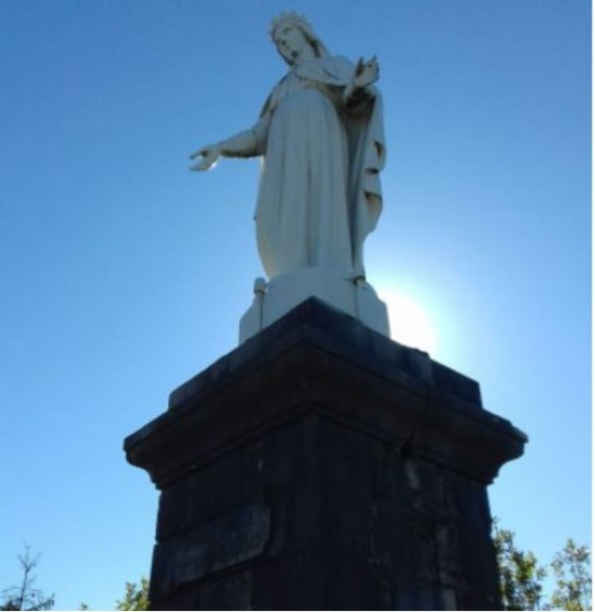 Belvédère de la Vierge à Moirans-en-Montagne