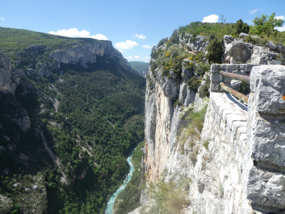 Belvédère de trescaire  gorges du Verdon