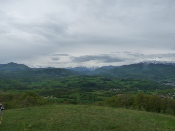 Belvédère en haut du Tuc de Montcalibert