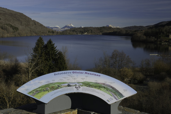 Belvédère Olivier Messiaen et Grand Lac de Laffrey