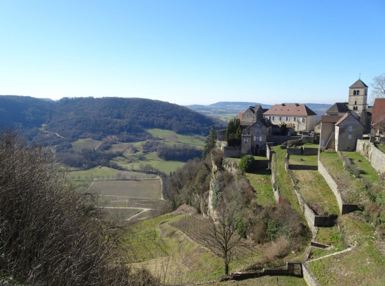Belvédère Saint Jean à  Château-Chalon
