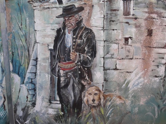Chasseur et son chien
