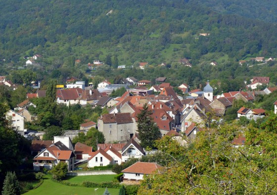 Beure : Depuis la voie du Vieux Sert