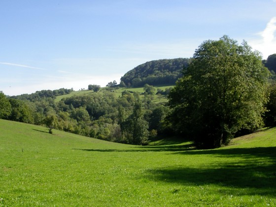 Beure : Les collines de Fontain