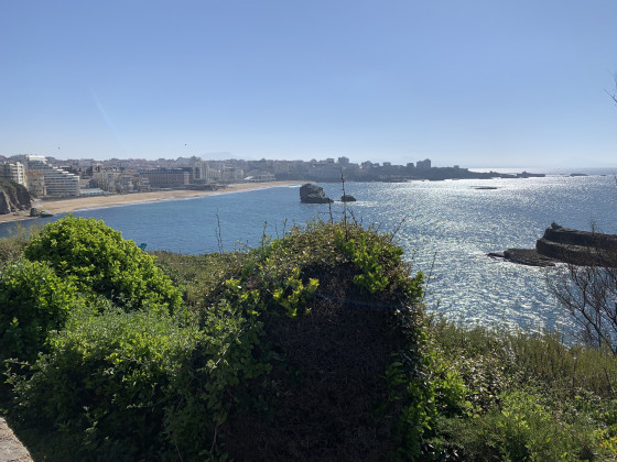 Biarritz vu du phare