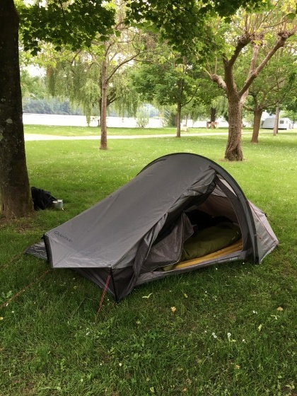 Bivouac à Lalinde.