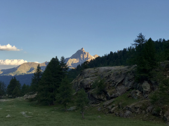 Bivouac face à Tête Noire
