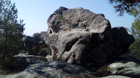 Bloc de rocher