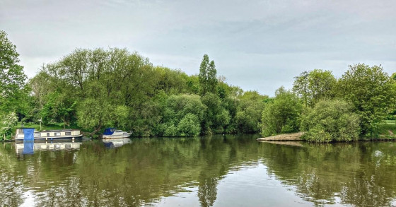 Boathouses on the Thames