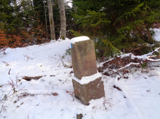 Borne de l\'ancienne frontière
