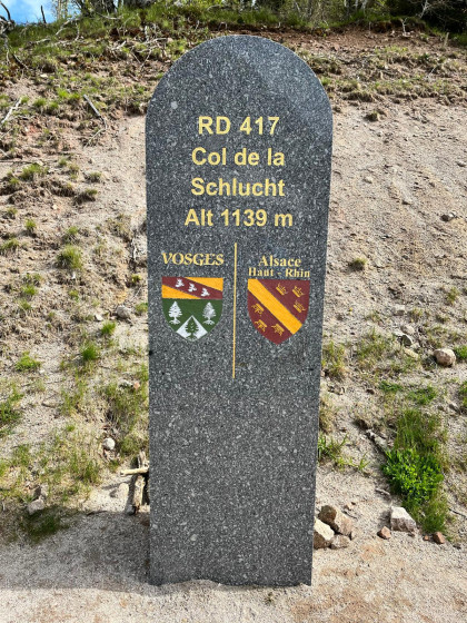 Borne frontière Départementale
