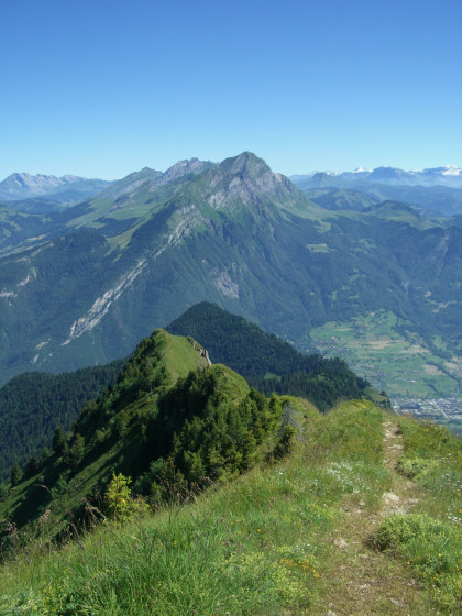 Bornes, arête nord