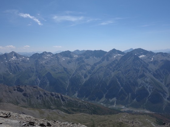 Bric Froid, Pointe Marin, Cima del Pelvo, Punta Clapiera, Punta Ciatagnera, Roc del Boucher