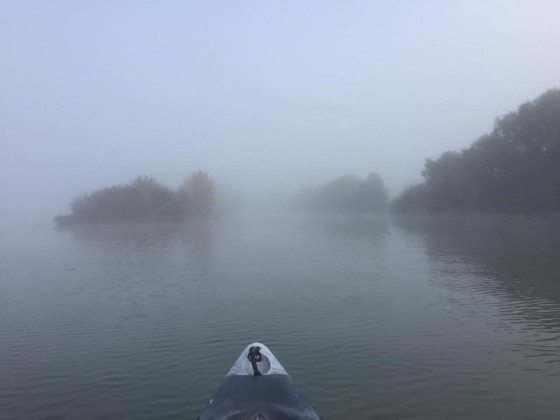Brume sur la Sa&ocirc;ne.