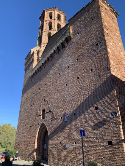 L\'église de Buzet sur Tarn