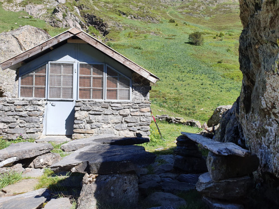 Cabane du Vallon d\'Aas de Bielle