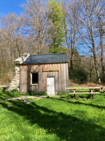 Cabane ONF de pisciculture