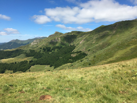 Cabrespine, Chavaroche, depuis le Col de Cabre