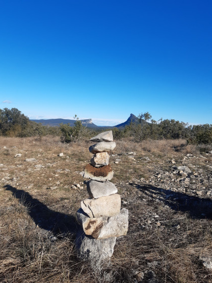 cairn éphémère