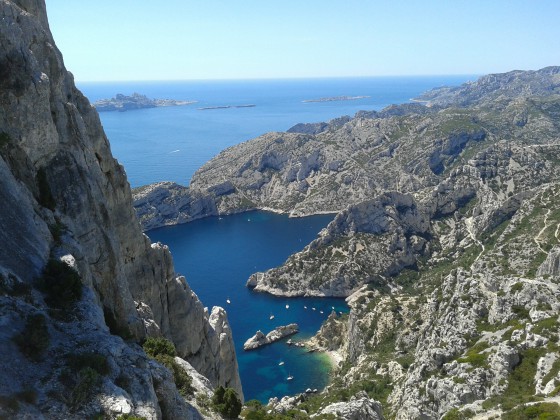 Calanque de Sugiton et le Torpilleur
