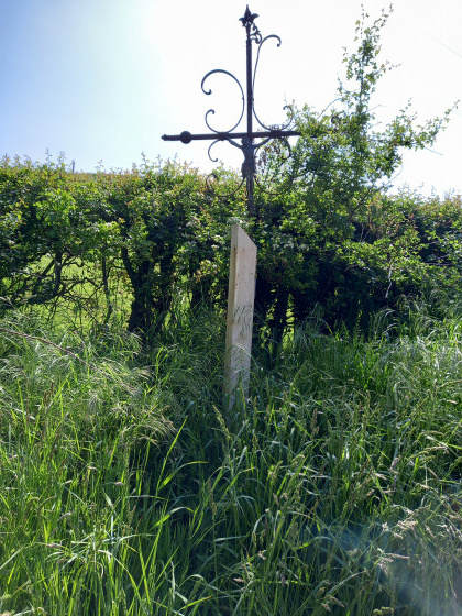 Calvaire en fer forg&eacute;
