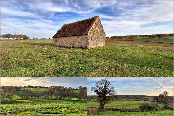 Campagne du Boischaut Sud de l'Indre près du Pondron