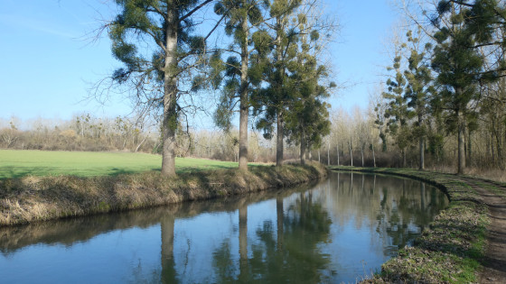Canal de l'Ourcq entre Mareuil et Neufchelles