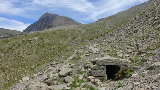 Canal de Malcros au col de la Pisse