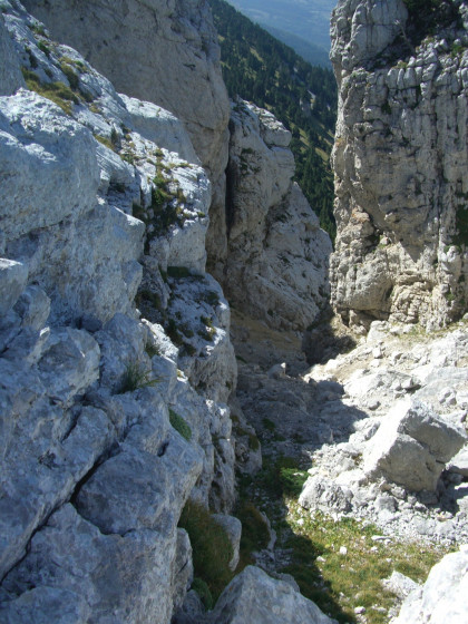 Canyon ou Cheminée Ouest