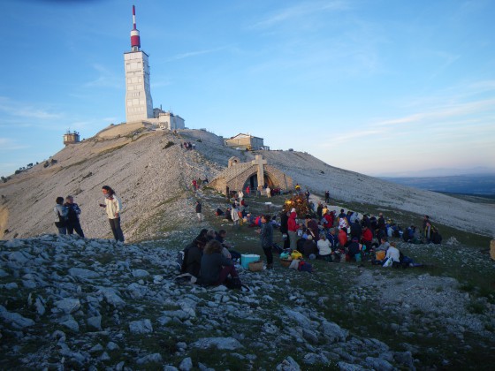 Chapelle Sainte Croix Mt Ventoux Feux de la St Jean