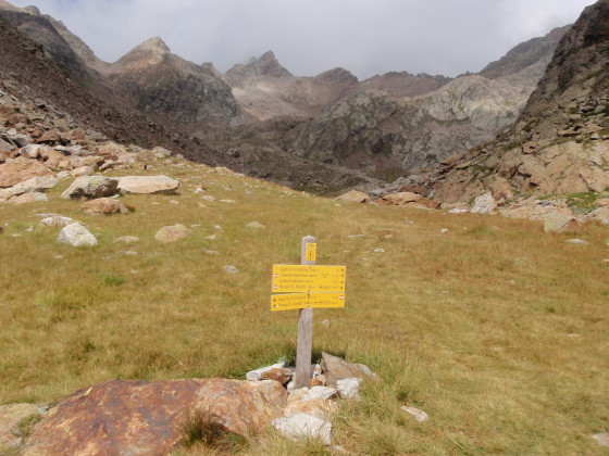 Carrefour sous le Laghi Inferiori di Valrossa