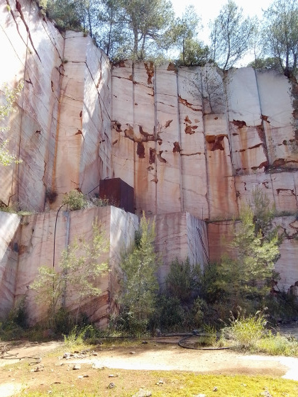Carrières de marbre à Caunes-Minervois
